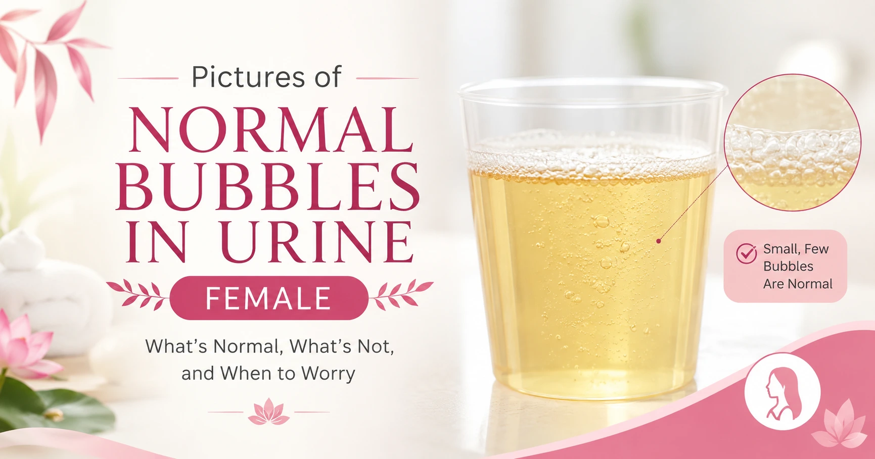 Pictures of Normal Bubbles in Urine Female